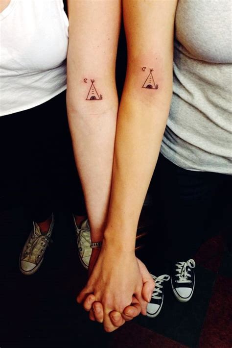 best best friend tattoos|unique girly best friend tattoos.